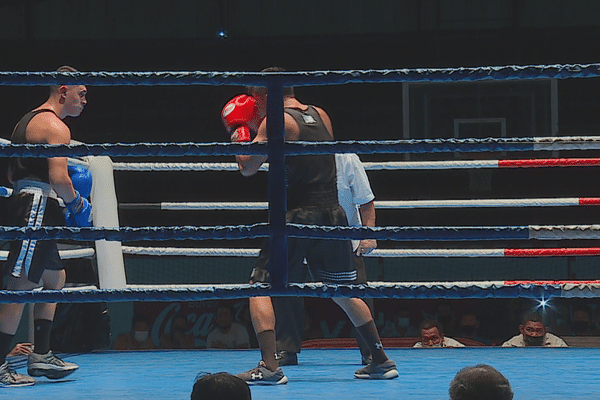 Match de boxe de la Fédération de Boxe de Polynésie française.