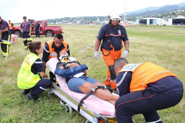 Le plan ORSEC en Polynésie a été déclenché à l’occasion d’un exercice grandeur nature mené mardi matin à l'aéroport de Faaa.