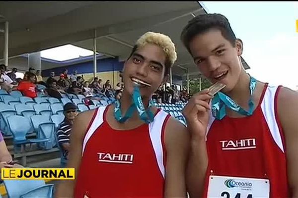 Médailles d’or pour les athlètes tahitiens à Cairns