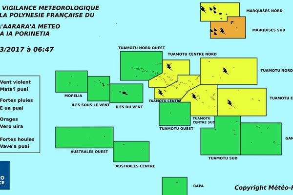 Vigilance orages et fortes pluies sur le Nord Est