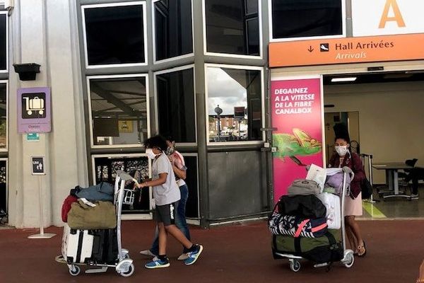 L'aéroport Roland Garros à La Réunion.