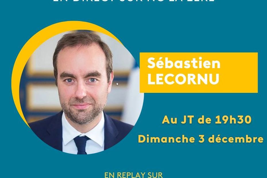 Sébastien Lecornu, ministre des armées, invité du journal télévisé ce