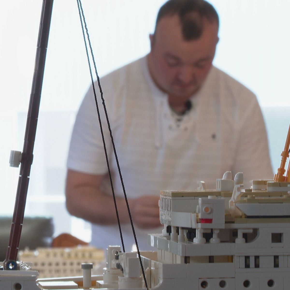 Retour du Bateau Titanic en Jeu Lego de 9090 Pièces (video