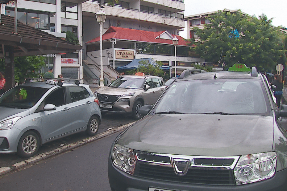 taxis start to climb the towers