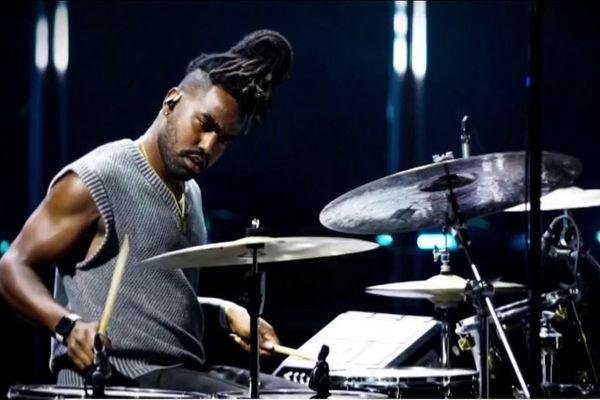 Yoann Danier, batteur guadeloupéen