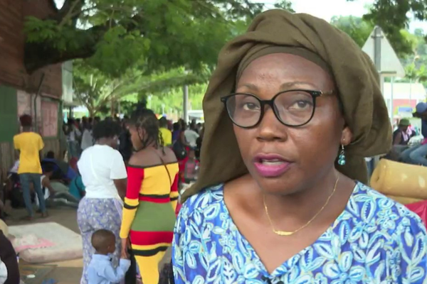 Safina Soula, présidente du collectif des citoyens de mayotte 2018