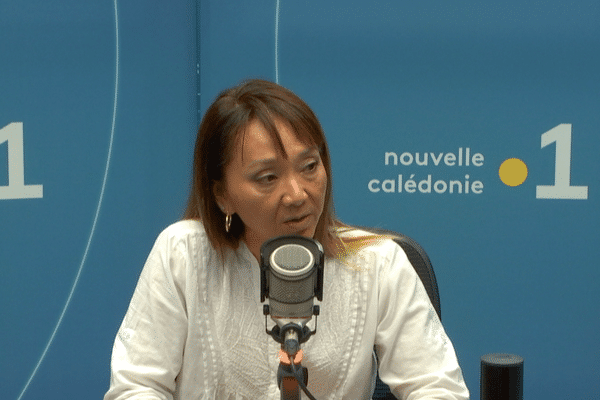 Stella Le Van Hao, présidente du comité Miss Nouvelle-Calédonie la 1ère, invitée du journal de midi le 18 septembre.