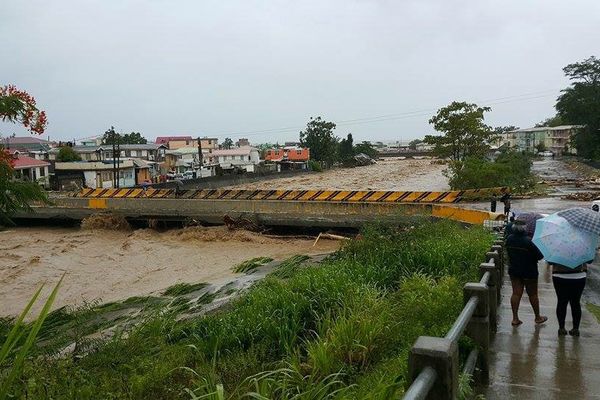 Tempête Erika en Dominique