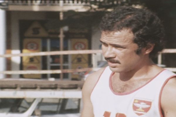 Michel Castex en préparation pour les Jeux du Pacifique 1979