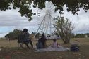 Saint-André : la Grande Roue attire la curiosité des visiteurs au Parc du Colosse