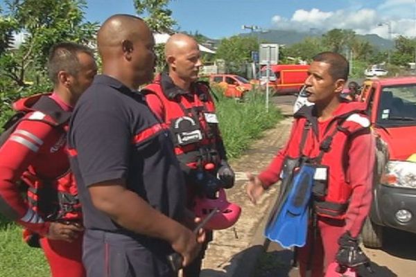 recherches pompiers Bras Madeleine Saint-Benoît