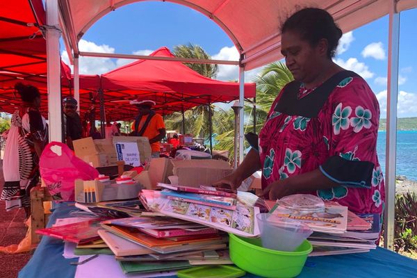 Braderie du Secours catholique, Lifou, 23 janvier 2019