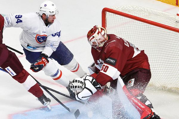 France Lettonie Hockey