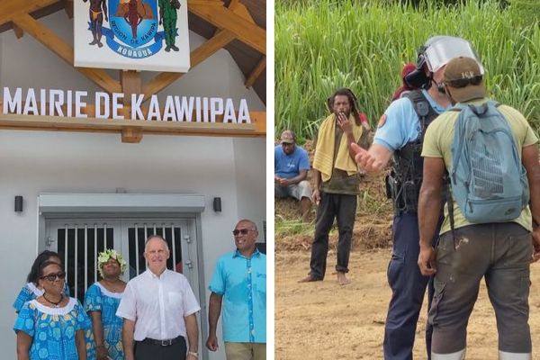 L'inauguration de la mairie de Kouaoua perturbée ce mercredi.