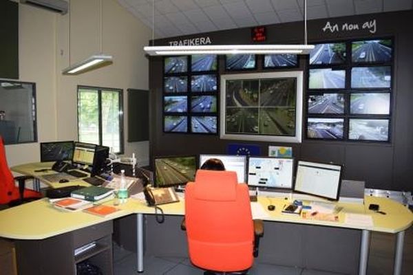 Centre de surveillance et de gestion du trafic du syndicat mixte Routes de Guadeloupe