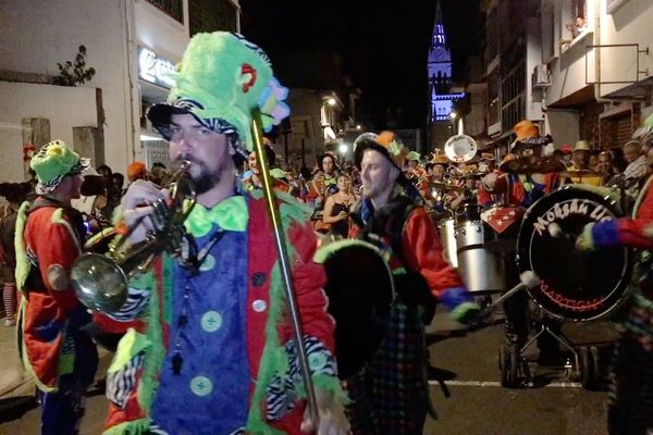 Le Mokshû Lion’s de  Martigny (Suisse) dans les rues du Lamentin vendredi 1er mars