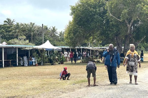 Ambiance foire des îles 2023, à Taduremu.