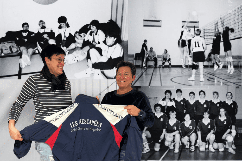 L'équipe des Rescapées, des joueuses qui ont marqué l'histoire du volley-ball à Saint-Pierre et Miquelon