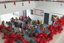 Repas de Noël convivial pour les SDF du centre Te vaiete