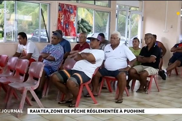 Raiatea : Puohine dit oui à une zone de pêche règlementée.