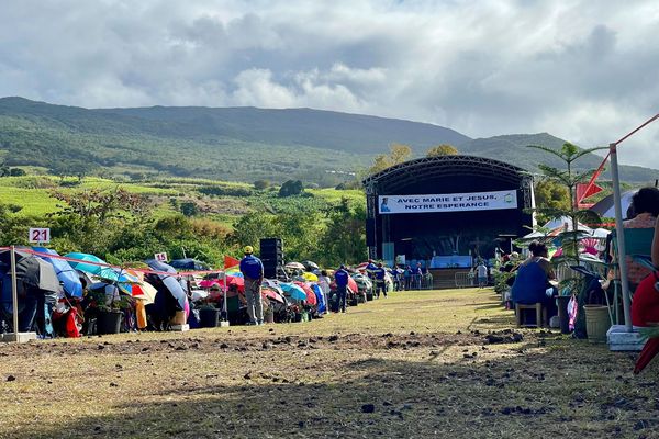 Messe de l'Assomption Piton Sainte-Rose