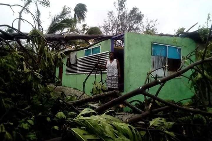 Le Cyclone Harold Frappe L’archipel Du Vanuatu