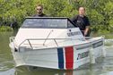 VIDÉO. En mer avec la brigade maritime de la gendarmerie de Koné