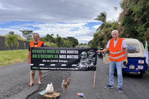 Des nids de poule pour Pâques : les motards dénoncent le mauvais état des routes