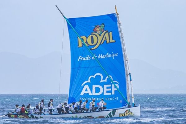 L’association « La yole trinitéenne » sous les couleurs de Royal fruits de Martinique- ADEP