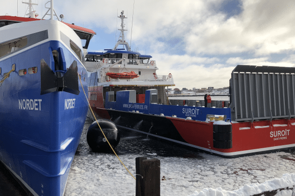 Les ferries Nordet et Suroît