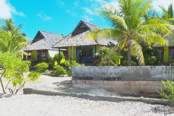 Une pension de famille à Rangiroa