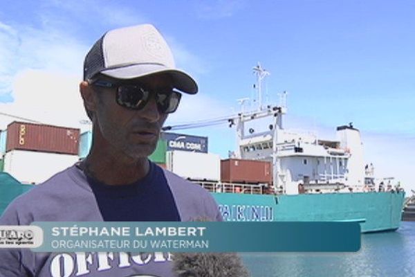 Stéphane Lambert, organisateur du Waterman Tahiti Tour