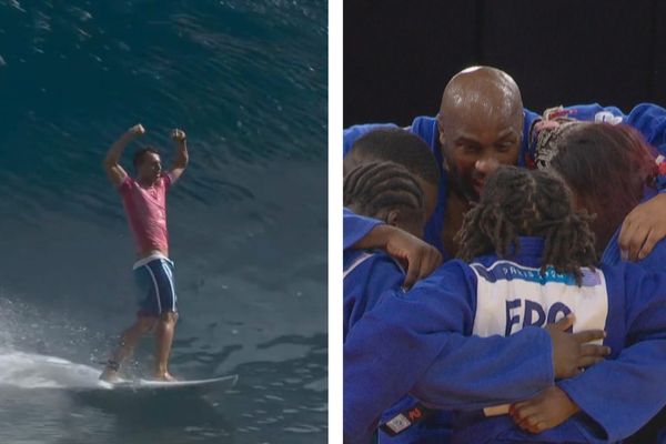 Le surfeur Kauli Vaast, le judoka Tedddy Riner et d'autres ultra-marins, des sportifs indispensables dans la course aux médailles.