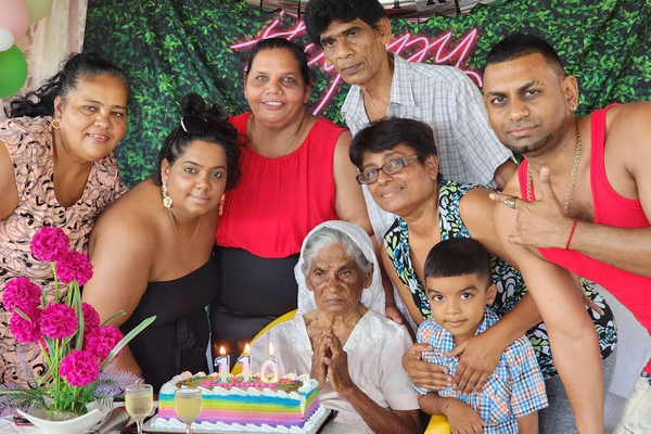 Dharmie Deo, 110 ans, Trinidad, supercentenaire, centenaire