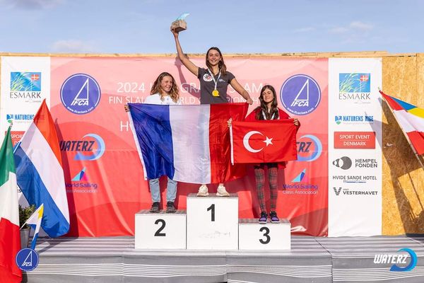 Tess Sermet Championne du Monde Slalom IFCA en U21 et U17