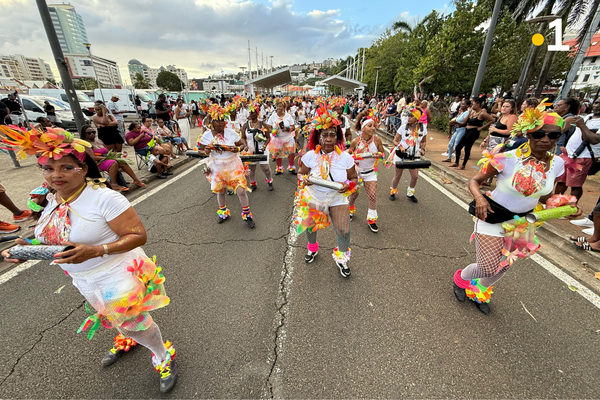 La 20e édition du Matinik Caribbean Carnival dans les rues de Fort-de-France.