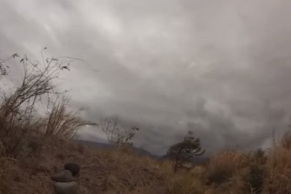 Ciel plombé sur La Réunion