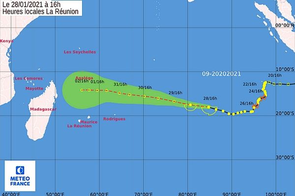 Dépression tropicale n°9 29 janvier 2021