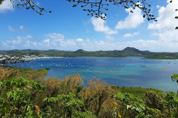 Vue de la baie du Marin (Martinique)