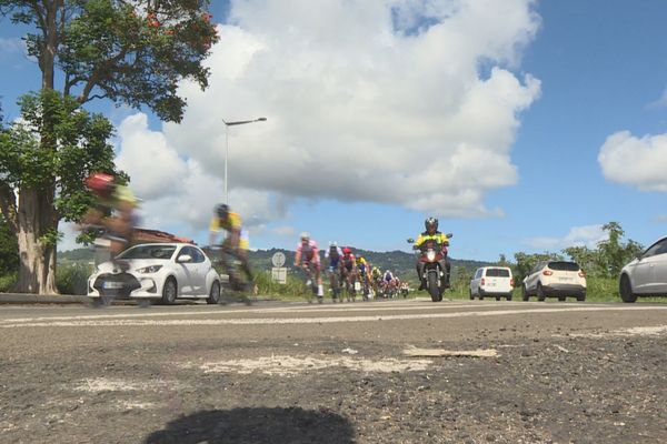 Peloton course cycliste