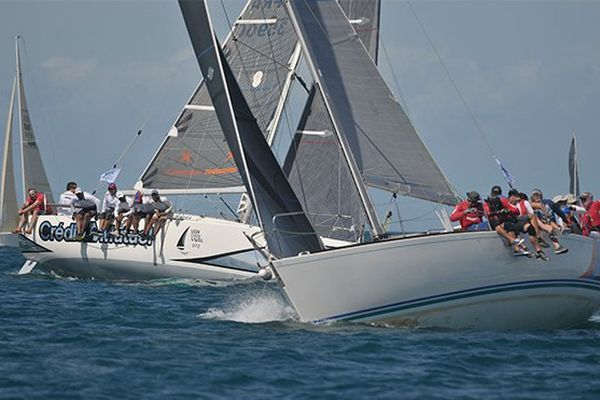 The round Martinique Regatta 1er jour