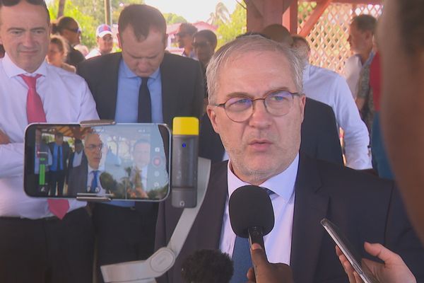 Fabrice Loher, ministre délégué chargé de la Mer et de la Pêche, est en Guadeloupe pour une visite de 48 heures - 2 et 3/12/2024.