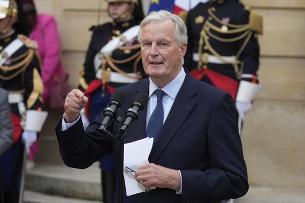 Michel Barnier, Premier ministre