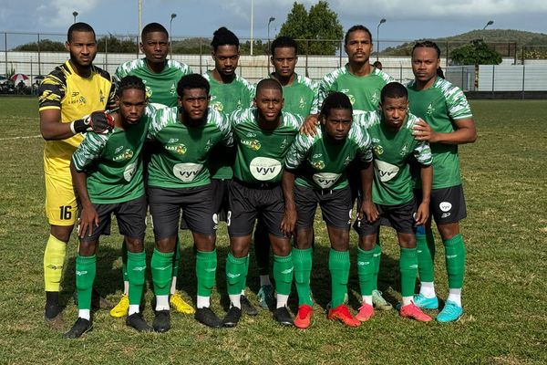 L'équipe du Club Franciscain en coupe VYV.