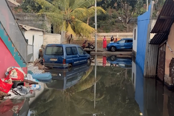 Submersion marine à Mtsapéré