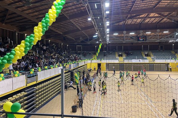 Fin du match Guyane - Amapa au PROGT lors du tournoi Hand ZAG