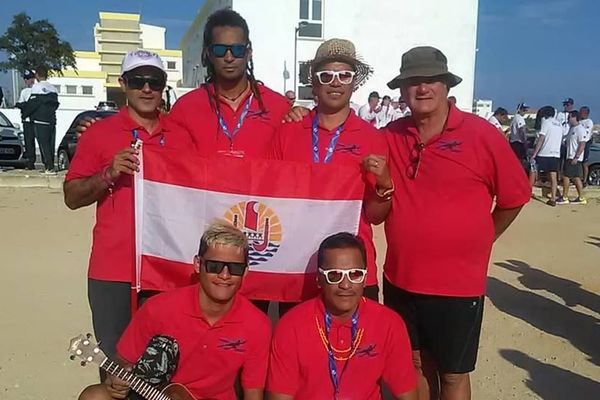 Team Tahiti championnat du monde de pêche sous-marine 2018