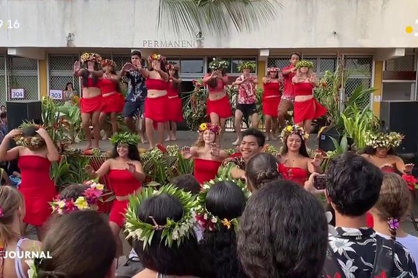 Journée polynésienne au collège de Tipaerui