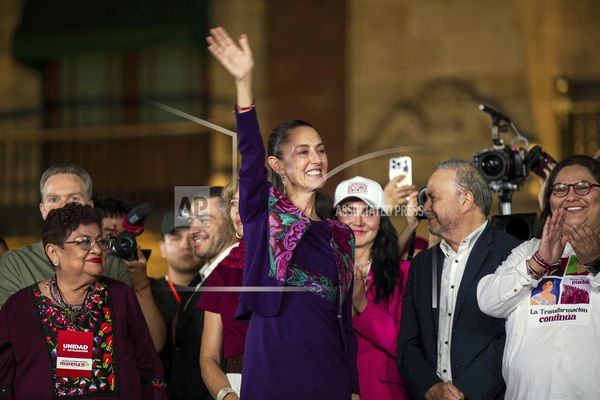 Claudia Sheinbaum, élue présidente du Mexique.