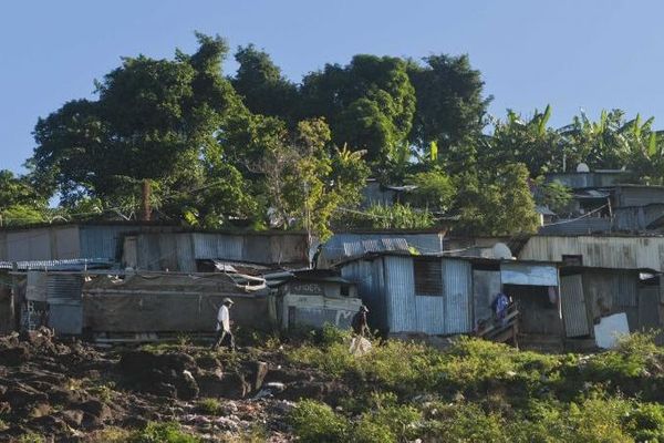 Bidonville de Mayotte 